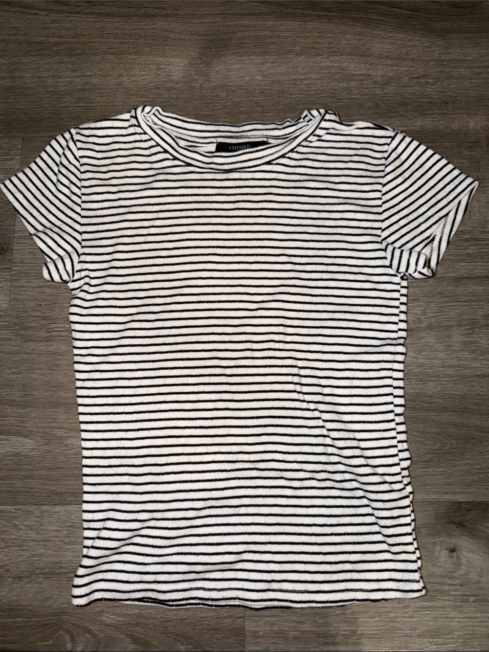 Forever 21 baby tee m size